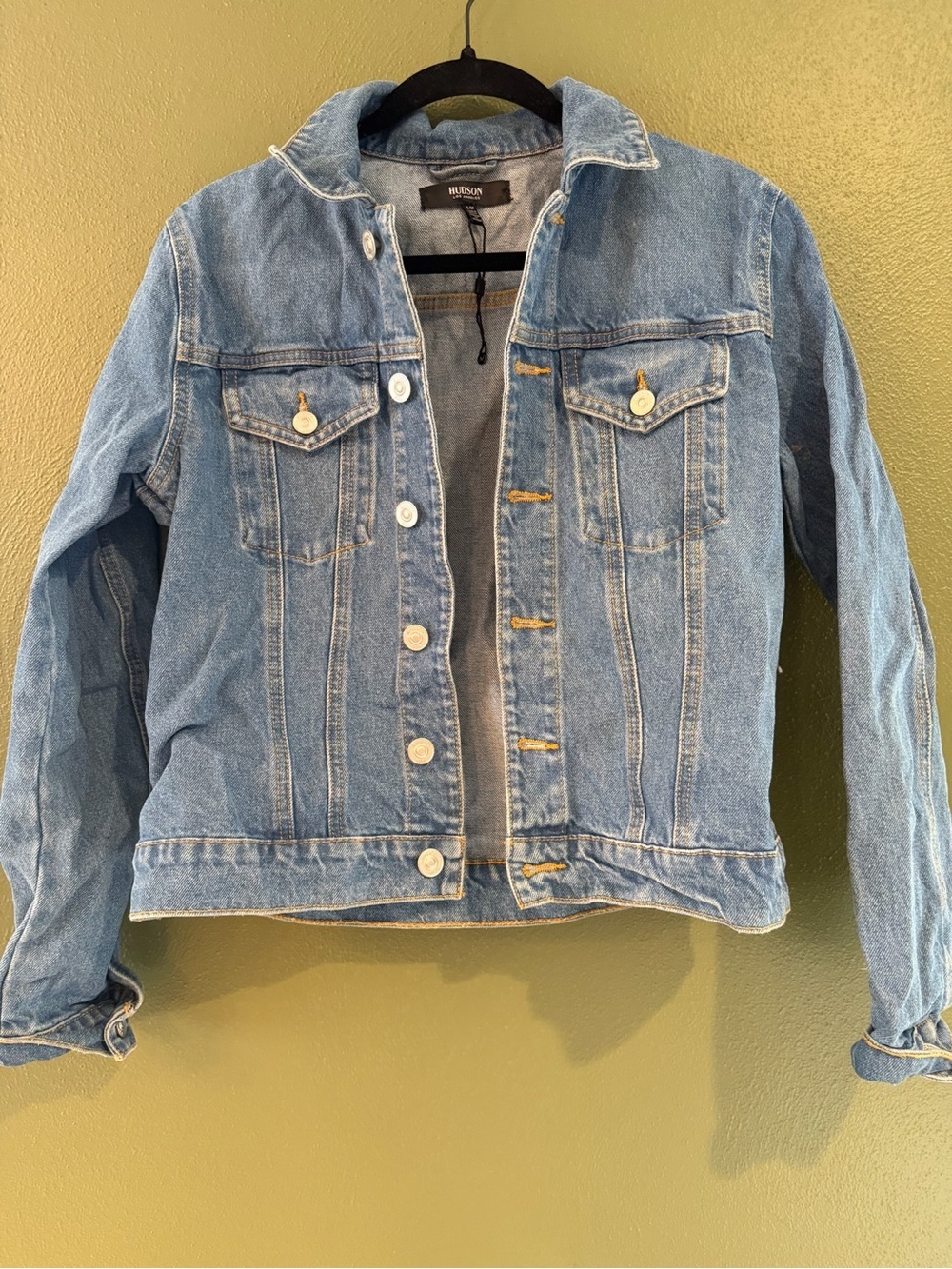 Hudson Jeans Light Blue Denim Jacket